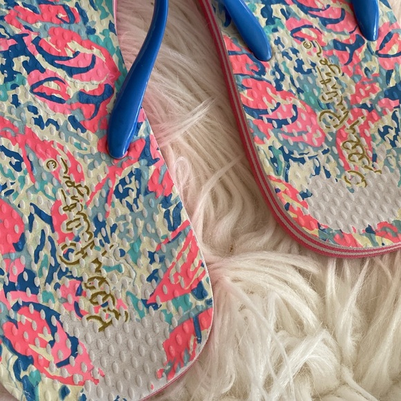 LILY PULITZER flip flops - Picture 7 of 12